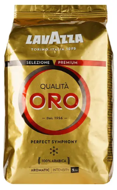 Кава в зернах Lavazza Qualita Oro 1 кг